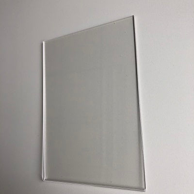 Klika - Acrylic U-holder A5 vertical no holes 30 pieces