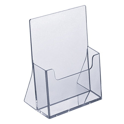 Klika - Prospektablage A4 Hochformat transparent