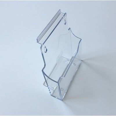 Klika - Papelera para folletos A5 de pie para colgar en la pared