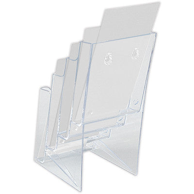 Klika - Brochure tray 4 compartments x A4 portrait