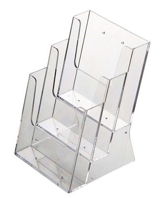 Klika -  Folderbak 3-vak x A5 staand 10 stuks