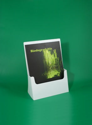 Klika - Vassoio portadepliant BIO A4 verticale, colore bianco