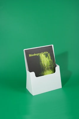 Klika - Prospektablage BIO A5 Hochformat, Farbe Weiß