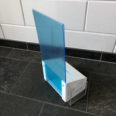 Klika - Business card box with A4 card holder