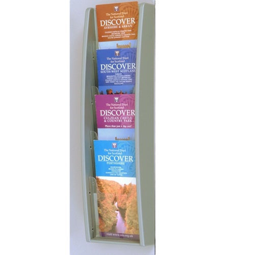 Klika - Brochure wall 4 x 1/3A4 135x550x75 mm