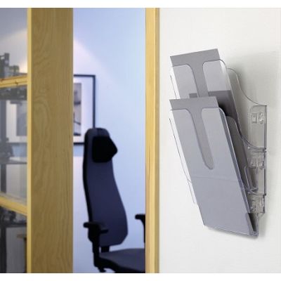 Klika - Brochure da parete A4 verticale 2 scomparti