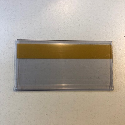 Klika - Scanner profile high 39mm x 80mm transparent