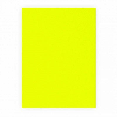 Klika - Cartoncino per vetrina 48x68 cm giallo fluo 380gr. 70 pezzi