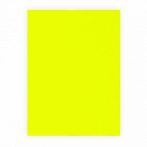 Klika - Window display cardboard 48x68 cm fluoro yellow 380gr. 70 pieces