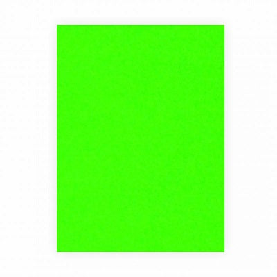 Klika - Window display cardboard 48x68 cm fluoro green 380gr 70 pieces