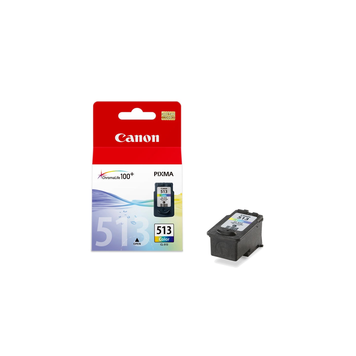 Canon -  CL-513 inktcartridge 1 stuk(s) Origineel Cyaan, Magenta, Geel