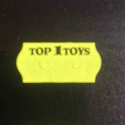 Klika - Etiqueta 2612 T1T fl. amarillo removible