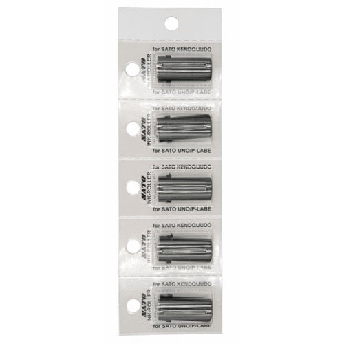 Klika - Rodillo de tinta Kendo Judo Uno P-Labe negro 40 piezas