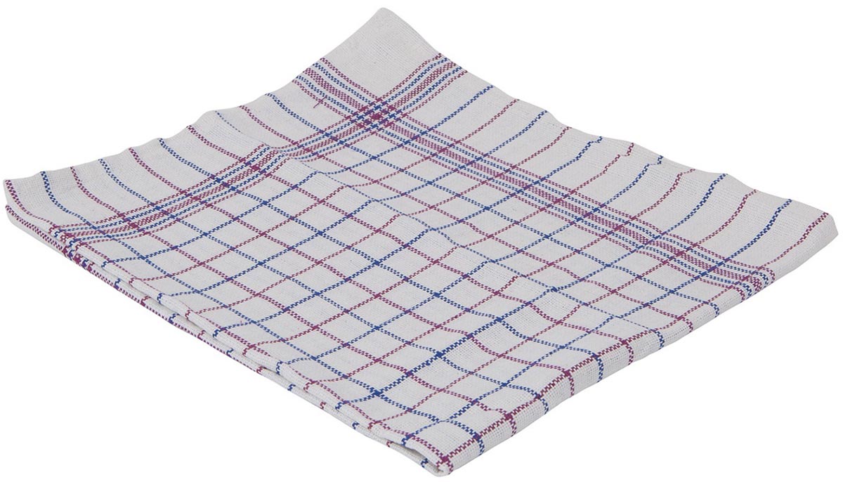 Klika - Handtuch, ft 65 x 65 cm, kariert, Packung à 6 Stück