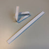 Klika -  Planoclipzaksluiting 200 mm wit 1000st