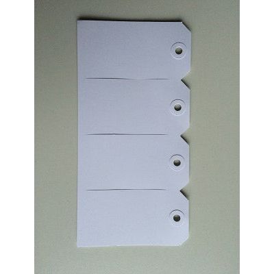 Decosign - Beschriftungen 55x110 mm Weiß 1000st