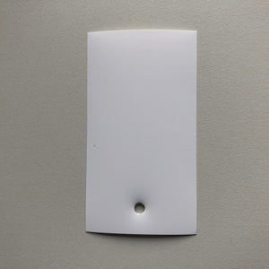 Klika -  PVC-labels 50x90 mm wit 0,2 mm dik 1 gat