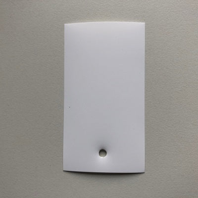 Klika - Etichette in PVC 50x90 mm bianco spessore 0,2 mm 1 foro