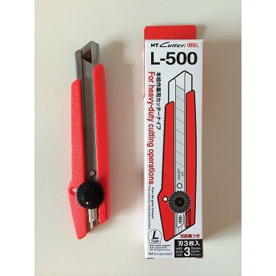 Klika - Cutter NT L-500 con cuchillas desmontables 9 piezas