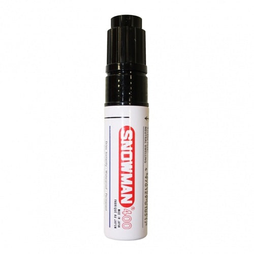 Klika -  Stift Snowman 400 zwart permanent marker