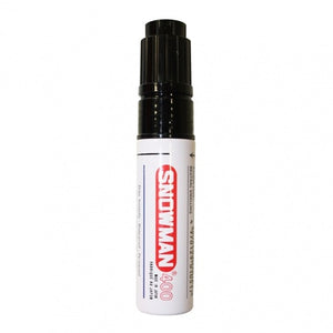 Klika -  Stift Snowman 400 zwart permanent marker