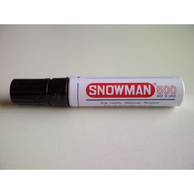 Klika - Stift Snowman 500 Schwarz - 40 Stücke