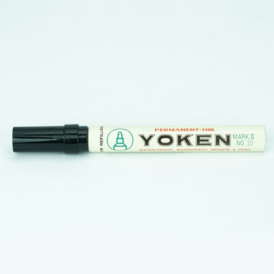 Klika -  Stift Yoken No. 10 zwart ronde punt