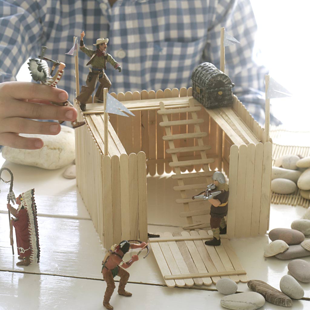Creativ Company -  Ijslollystokjes  hout 4250 stuks