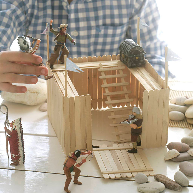 Creativ Company -  Ijslollystokjes  hout 4250 stuks