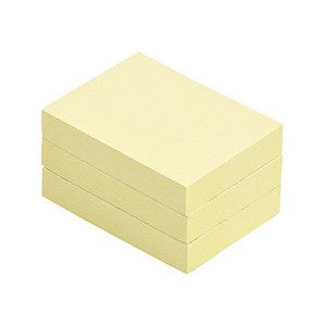 Quantore - Memo -Block 38x51mm gelb 3 Teile