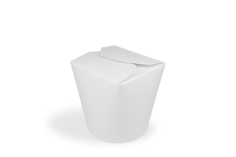 Klika - Wok to Go Cup 26oz 750ml Cardboard blanc | 500 pièces