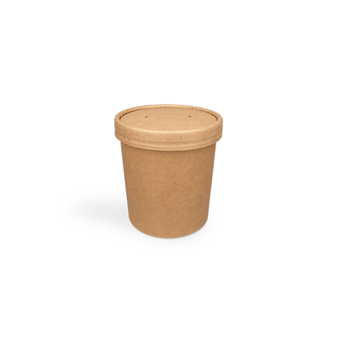 Klika - Soepbeker 360ml Ø90mm 12oz kraft | 500 stuks