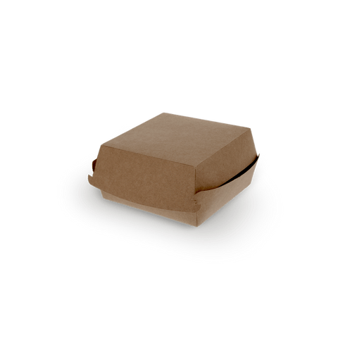 Klika - Hamburger Tablett Medium Kraft Bio | 600 Stücke