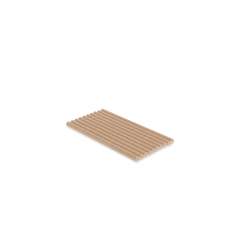 Klika - Papierstrohhalme natürlicher 150x8mm Bio | 250 Stück