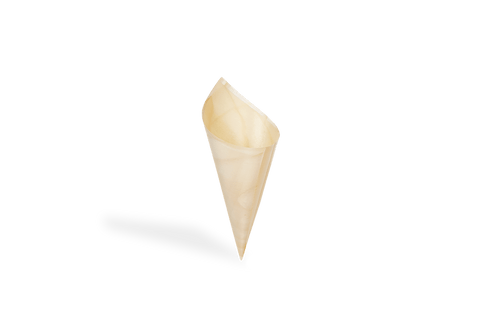 Klika - Cone en bois 85 mm petit organique | 100 pièces