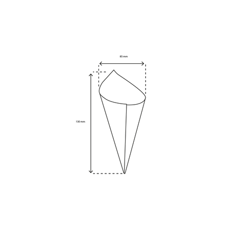 Klika - Holzkegel 130mm mittelgroße Bio | 100 Stück