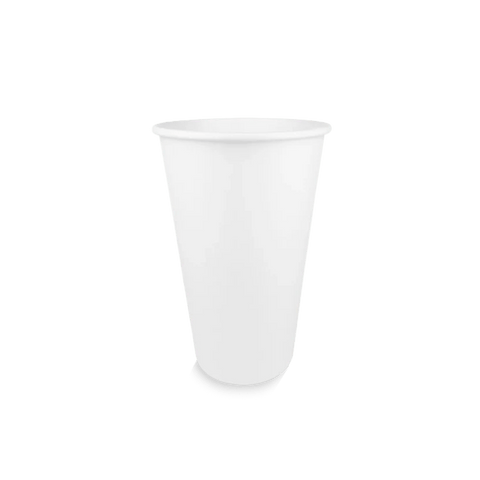 Klika - Tasse à café en carton 450cc 16oz blanc
