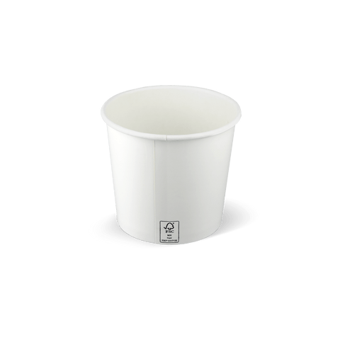 Klika - Batrijke Cup 360ml Ø90mm 12oz Karton White | 1000 pièces