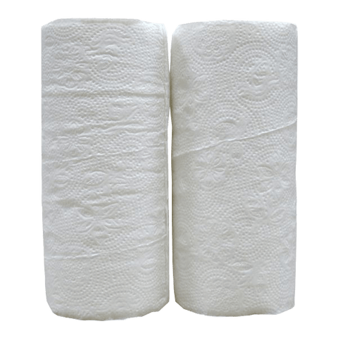 Klika - Küchenrollen weiß 2 Schichten 45 Blatt 100% Cellulose | 32 Stücke