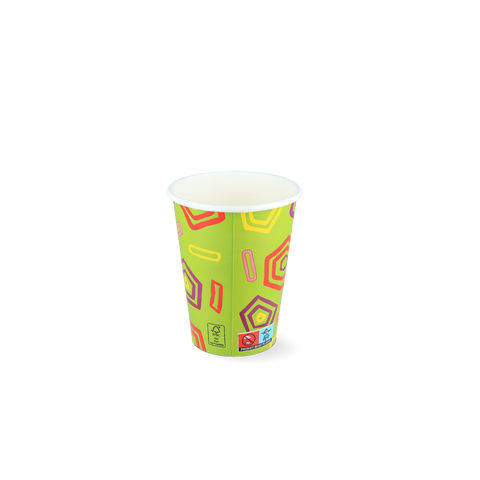 Klika - Cup de milkshake Klein 360ml 12oz en carton vert | 500 pièces