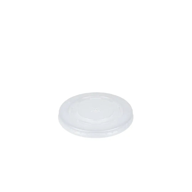 Couvercle PS Milkshake tasse plat avec croix Ø90mm 50 pièces