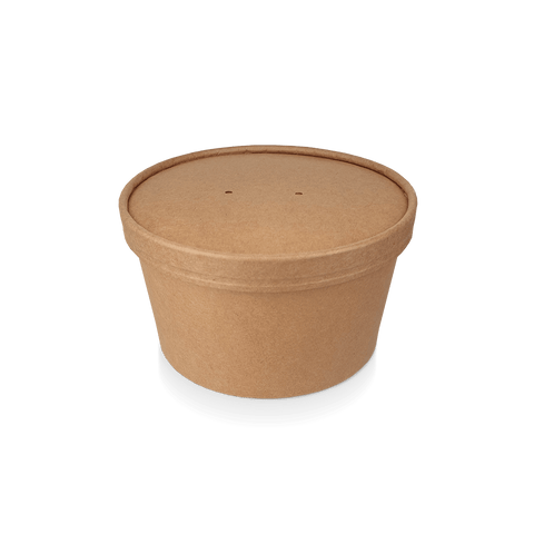 Klika - Salade Poke Bowl 1000ml 32oz Ø148mm kraft | 300 stuks