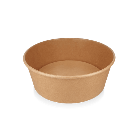 Klika - Salade Poke Bowl 1300 ml 40oz Ø184 mm Kraft | 300 pièces