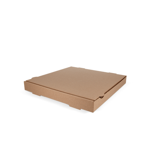 Klika - Pizzadozen 32x32x4cm kraft bruin BIO | 100 stuks