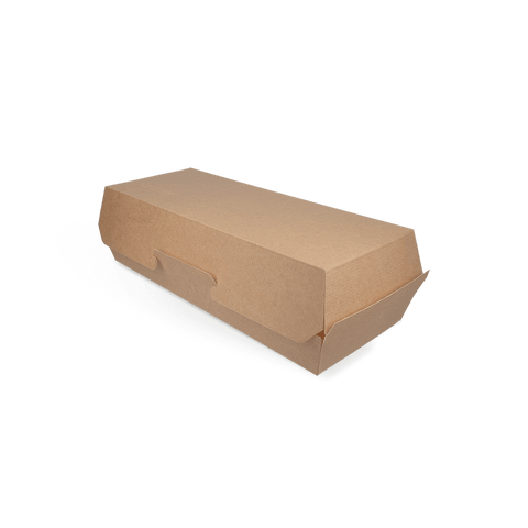 Klika - Panini/baguette box 26,5x12,2x7cm karton BIO | 300 stuks