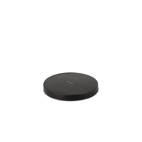 Klika - Coperchio tazza milkshake con croce Ø90mm in cartone nero