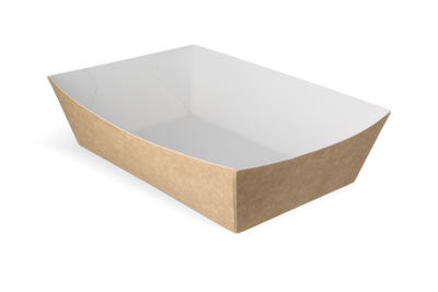 Snackbak Kraft A13 130x77x35mm 50 stuks