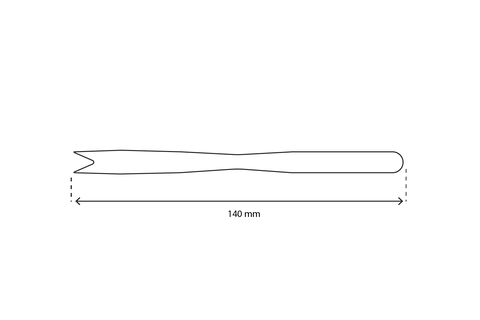 Klika - Holzgabel 140 mm FSC® Bio | 1000 Stücke