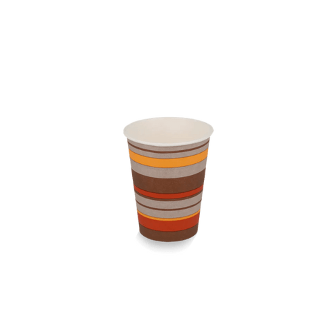 Klika - Cardboard coffee cup 150cc 6oz striped