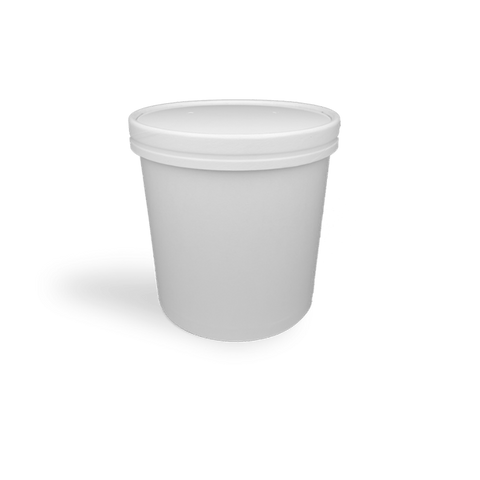 Klika - Soup cup 1000ml Ø118mm 32oz cardboard white